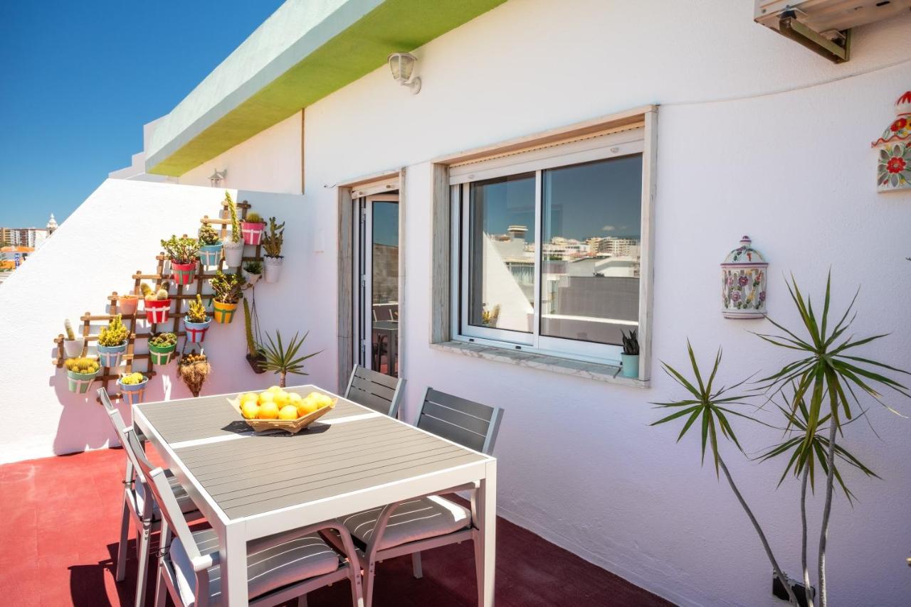 Dreamers Duplex With Seaview District de District de Faro Extérieur photo