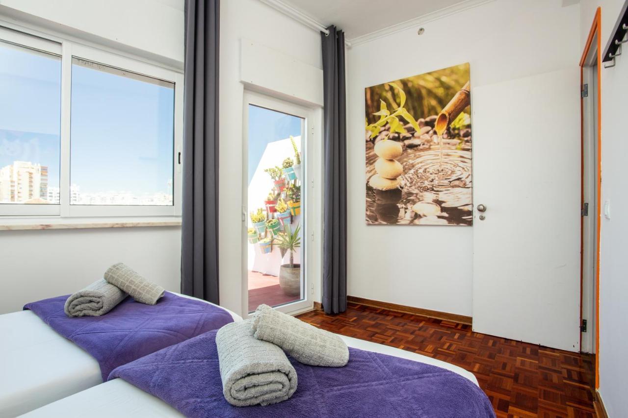 Dreamers Duplex With Seaview District de District de Faro Extérieur photo
