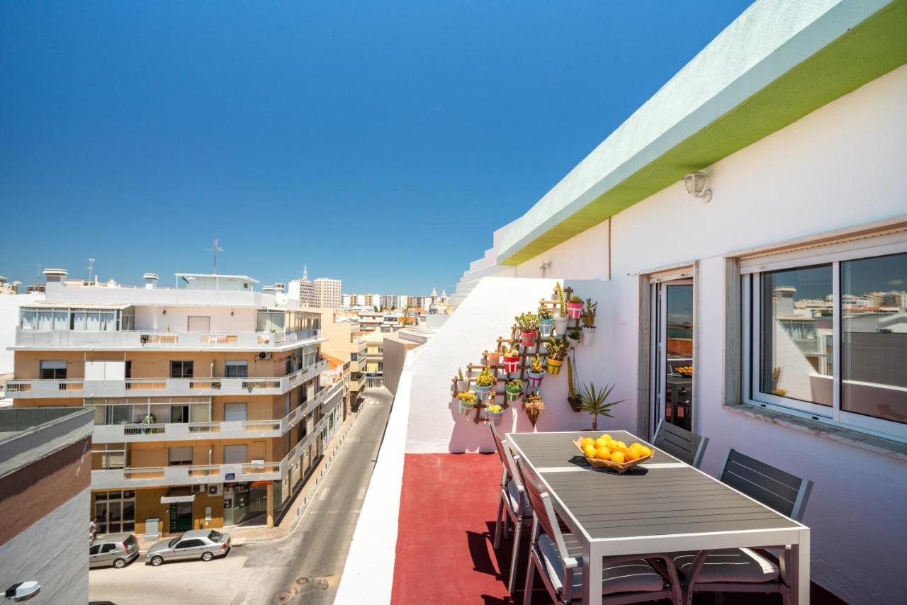 Dreamers Duplex With Seaview District de District de Faro Extérieur photo
